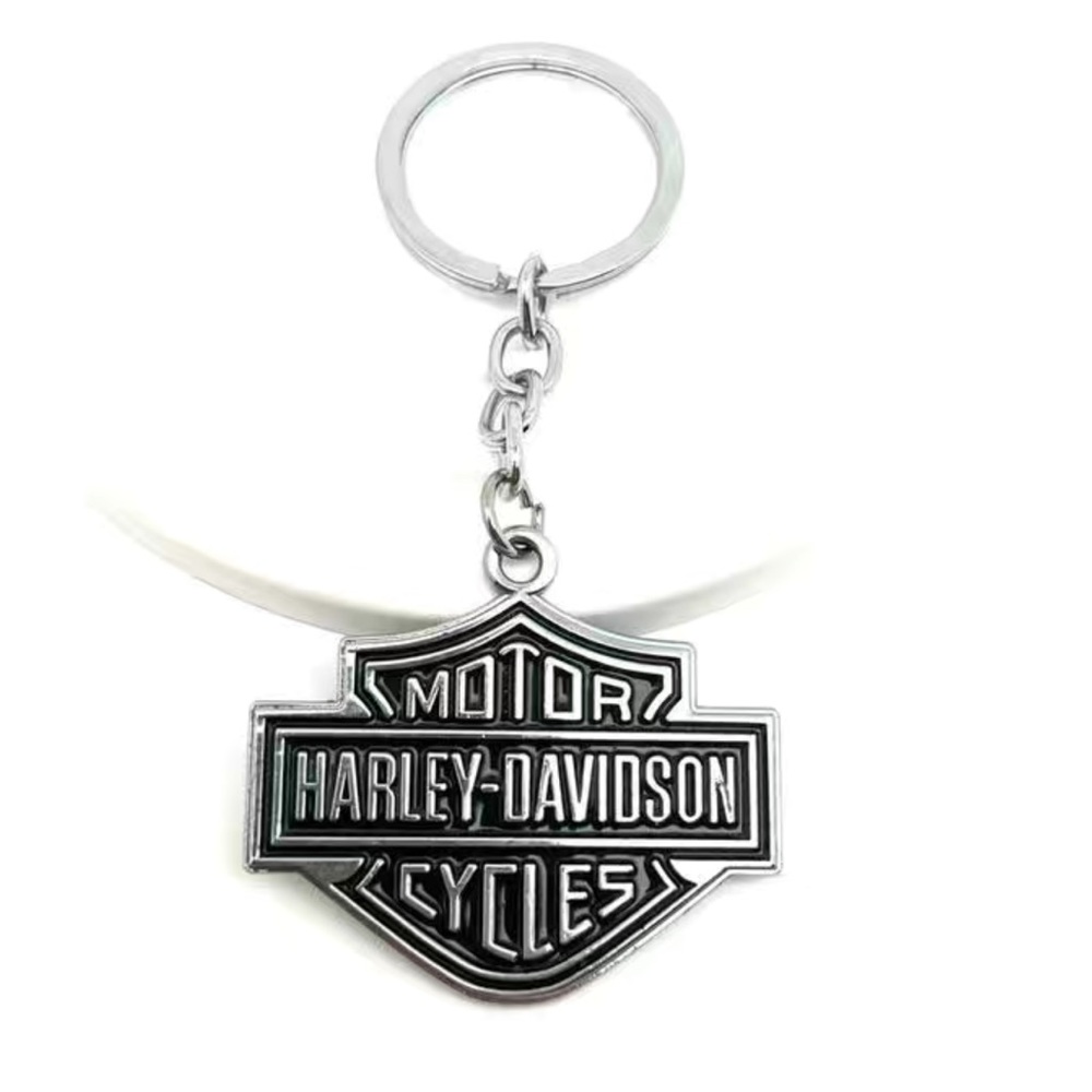 Harley Davidson Keychain Keyring Holder Fob Backpack Pendant Charm Keepsake Gift - Picture 5 of 13